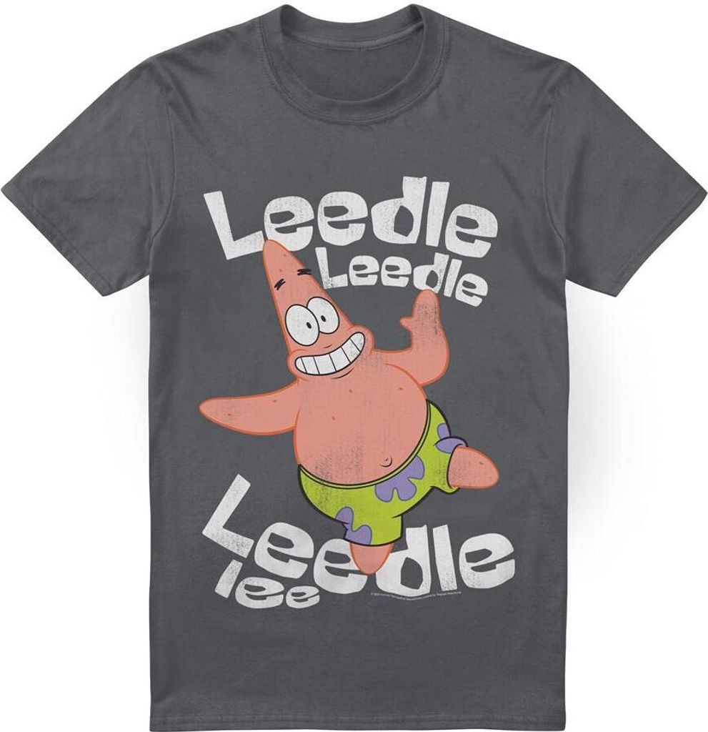 SpongeBob SquarePants - "Singing" T-Shirt für Herren TV6689 (XL) (Holzkohle)