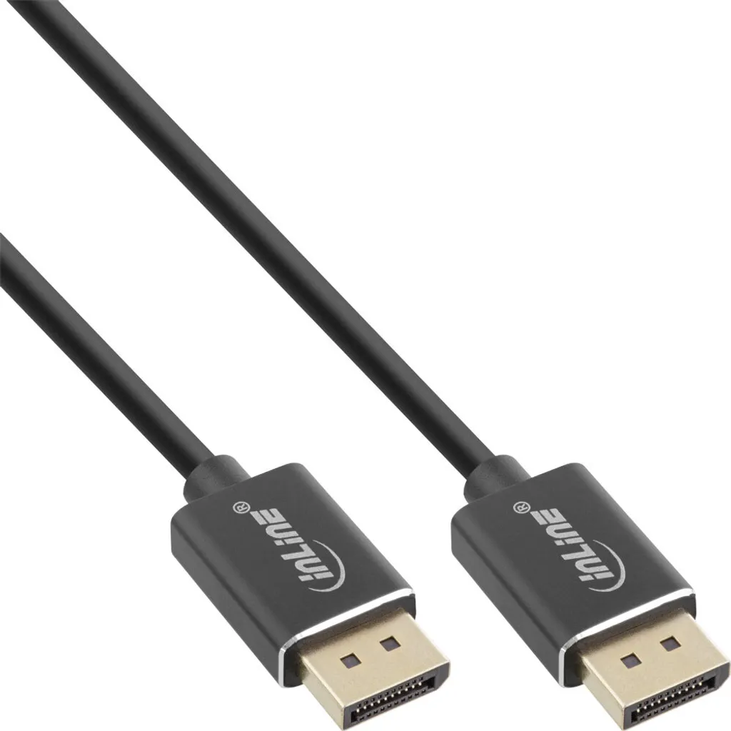 Cavo DisplayPort 1.4 8K Slim InLine 17255S - Gaming 144Hz 4K 0.5m