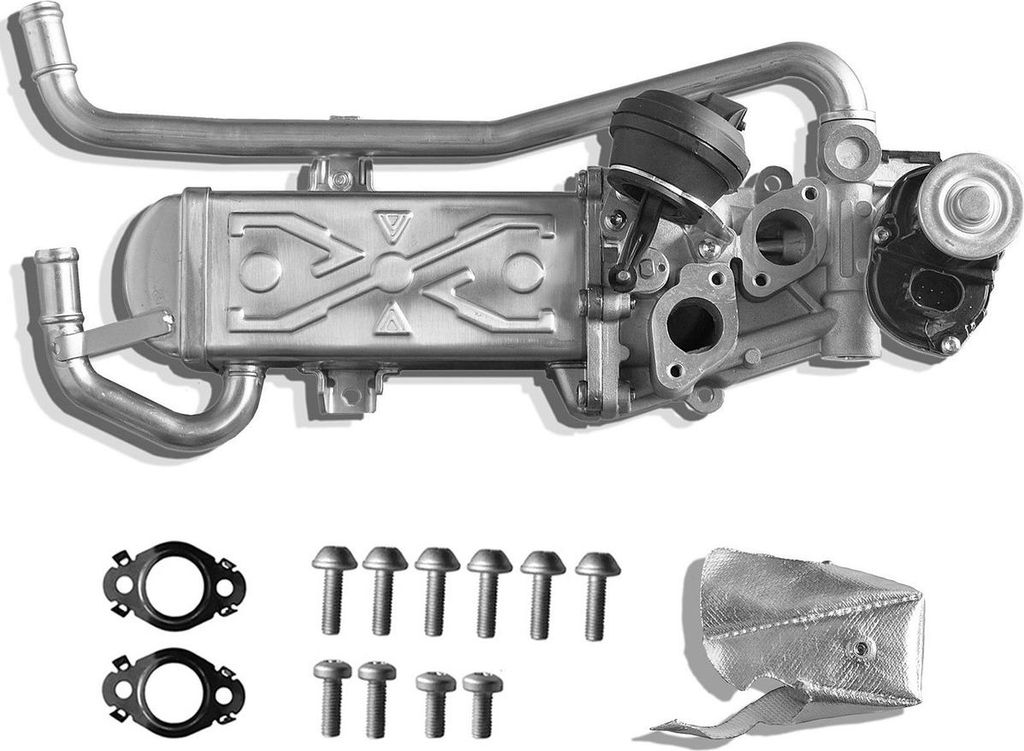 AGR-Modul elektrisch mit Dichtungen PARTSTEC passend für u.a. AUDI A1