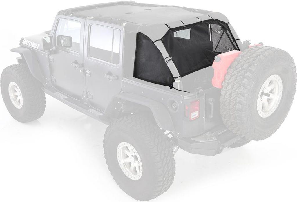 Bikinitop Mesh hinten Smittybilt Jeep Wrangler JK 4 Türer 07-18