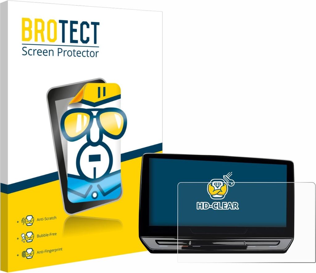 Für Cupra Leon Sportstourer VZ 12.9" 2025 Schutzfolie BROTECT Displayschutz Display Schutz Folie Klar Transparent