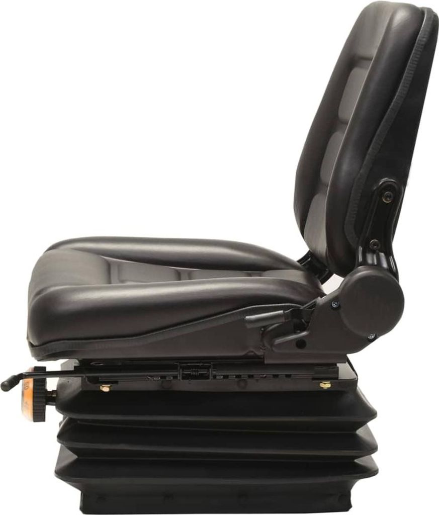 vidaXL Gabelstaplersitz Traktorsitz Federung Verstellbare Rückenlehne