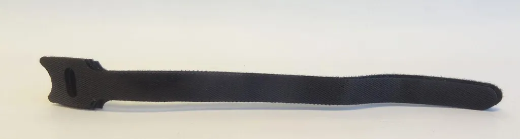 Organisateur de câbles 19 pouces 1U anti-écrasement Velcro