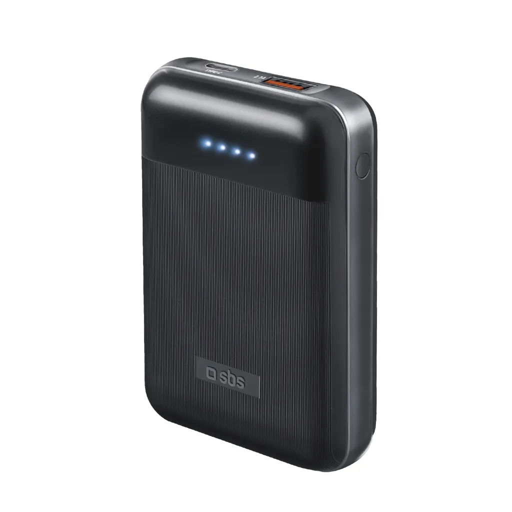 Plus de Panne de Batterie avec SBS T-Box 10000 mAh Power Delivery 20W Noir
