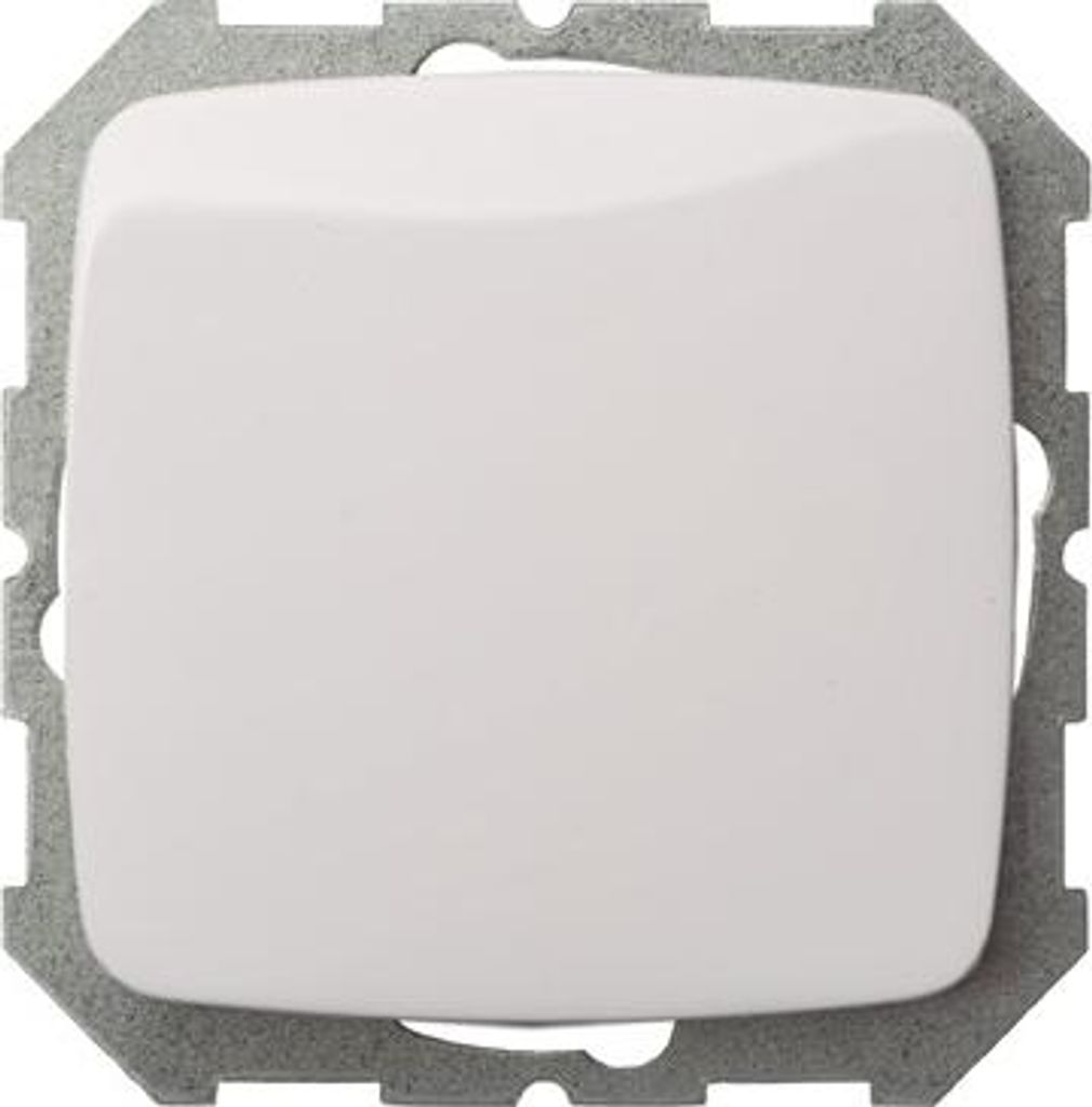 Liregus Switch Underplaster Unframed 1+1 White