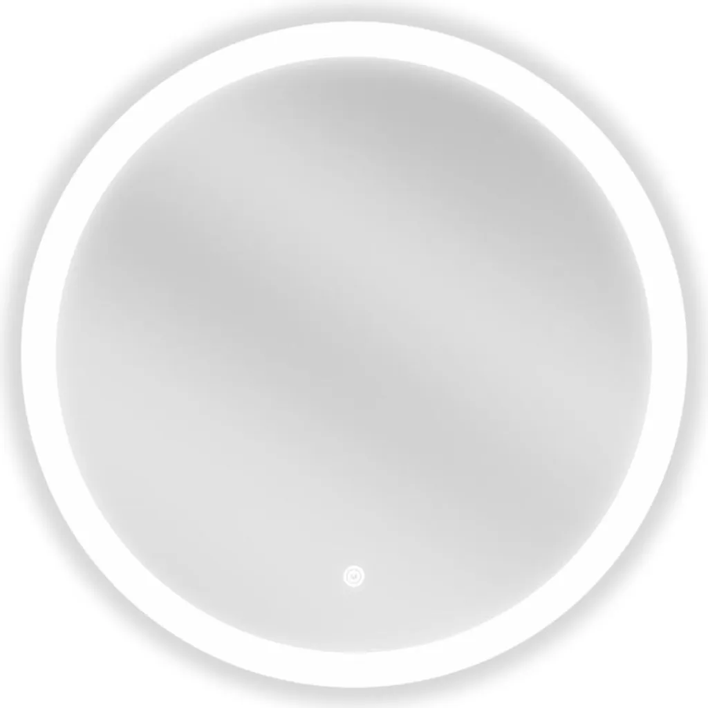 Specchio Rotondo LED 60 cm Mexen Oro | Design Moderno Antivapore