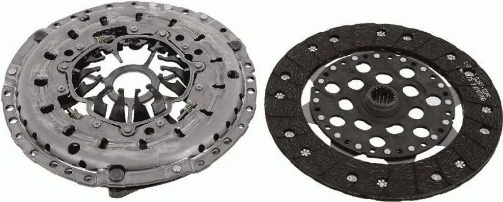 Kit d'embrayage complet compatible Vel Satis et Avantime - SACHS 3000951220