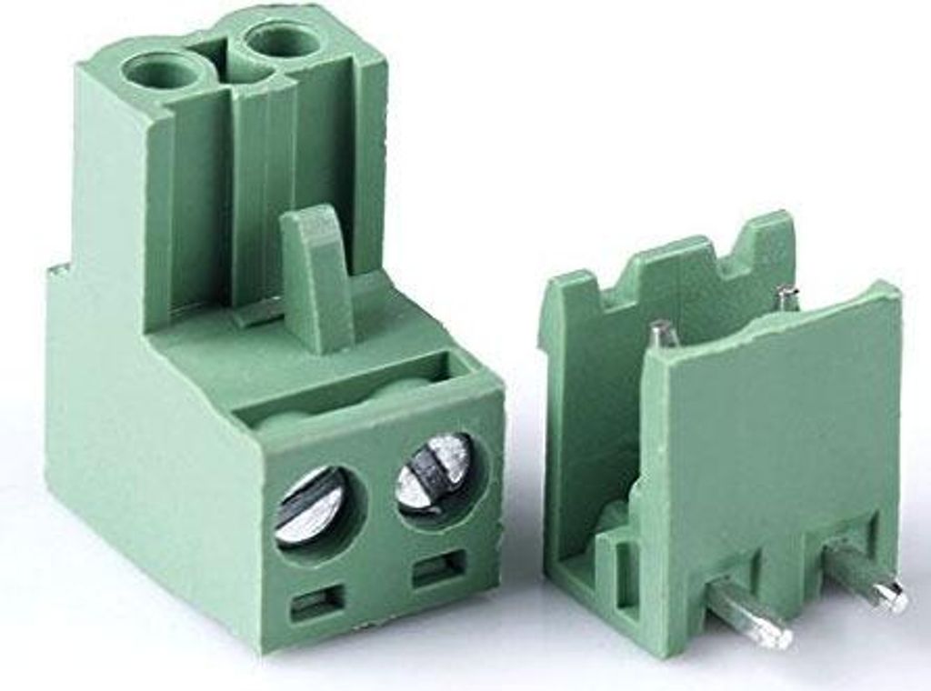 10 Stk. Schraubklemmenblock Verbindungsstück - Typ 2EDG 3,5mm - diverse Größen : 5-polig Ausführung: 5-polig