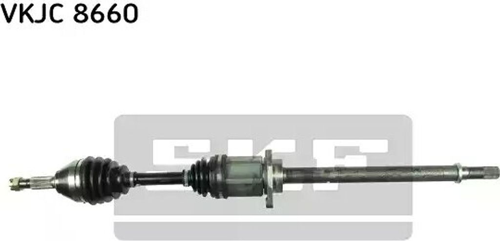 SKF VKJC 8660 Antriebswelle OE 391001189R kompatibel mit Qashqai, X-Trail, Koleos