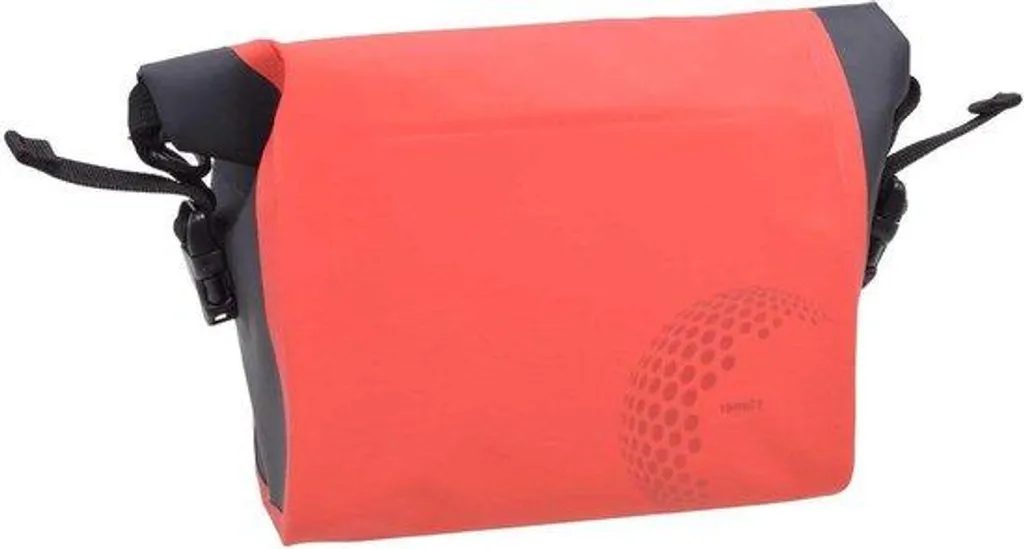 Sac à dos randonnée rouge 5L avec fermeture velcro et sangle réglable