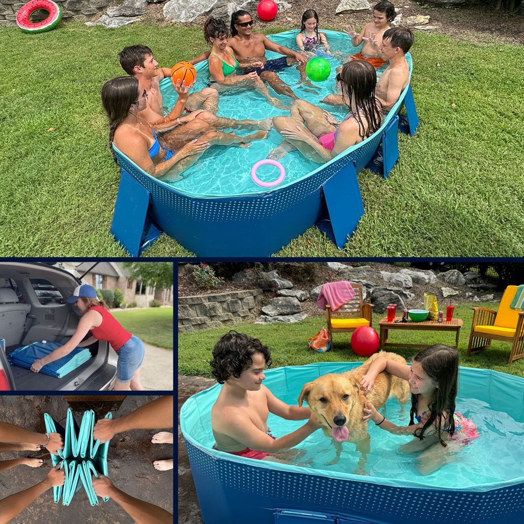Starlyf Foldable Pool, Planschbecken, faltbarer Pool ohne Produktbild 11