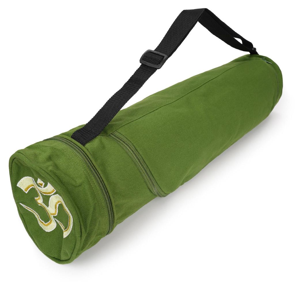 yogabox Yogatasche OM Baumwolle - olivgrün 71 x 15 x 15 cm