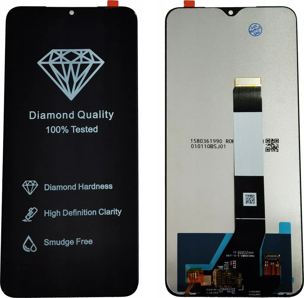 Bloc Écran de Remplacement pour Xiaomi Redmi 9T Vitre Tactile Noire