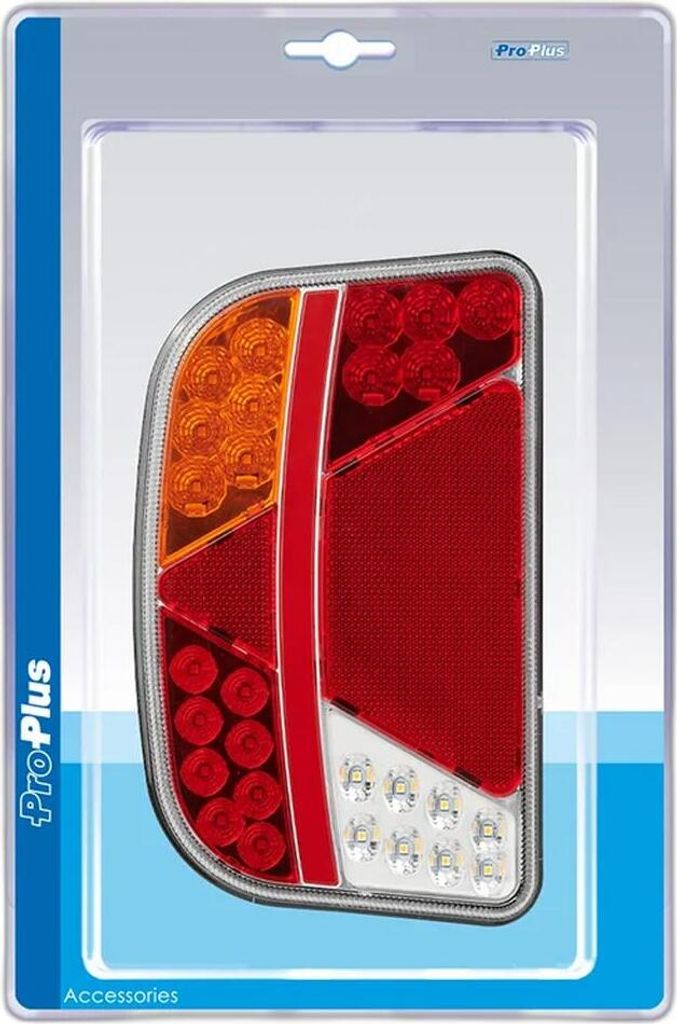 Rückleuchte 6 Funktionen 240x150mm LED rechts im blister