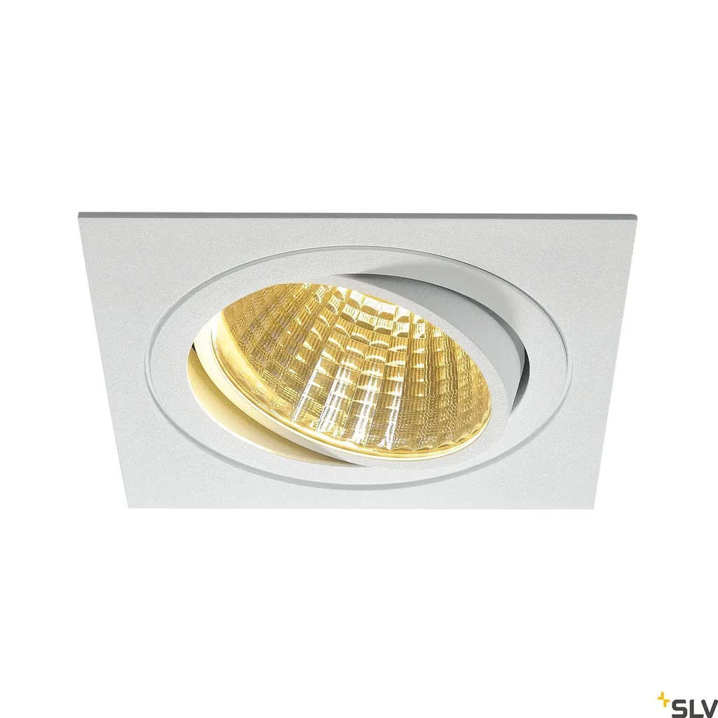 Luminaire Plafond LED Blanc Carré New Tria 150 Dimmable pour Salon