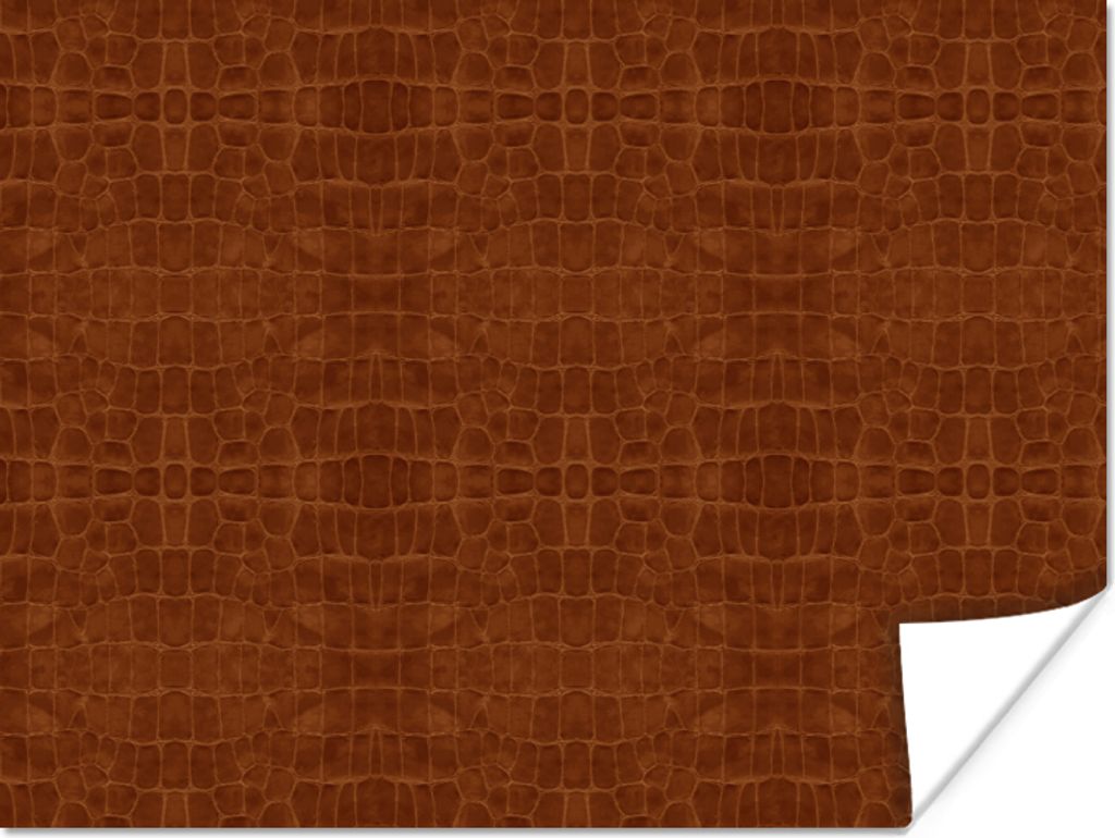 MuchoWow Poster Leder - Textur - Tierhaut 120x90 cm - Wandbild