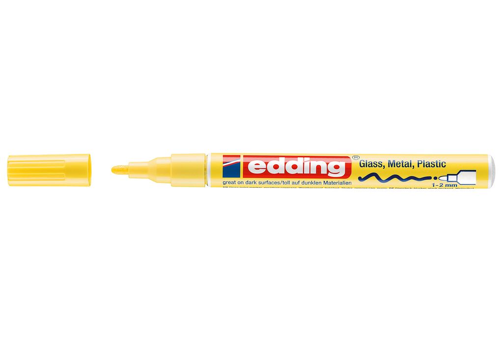 EDDING Glanzlack-Marker 751 pastellgelb Immagine del prodotto 
