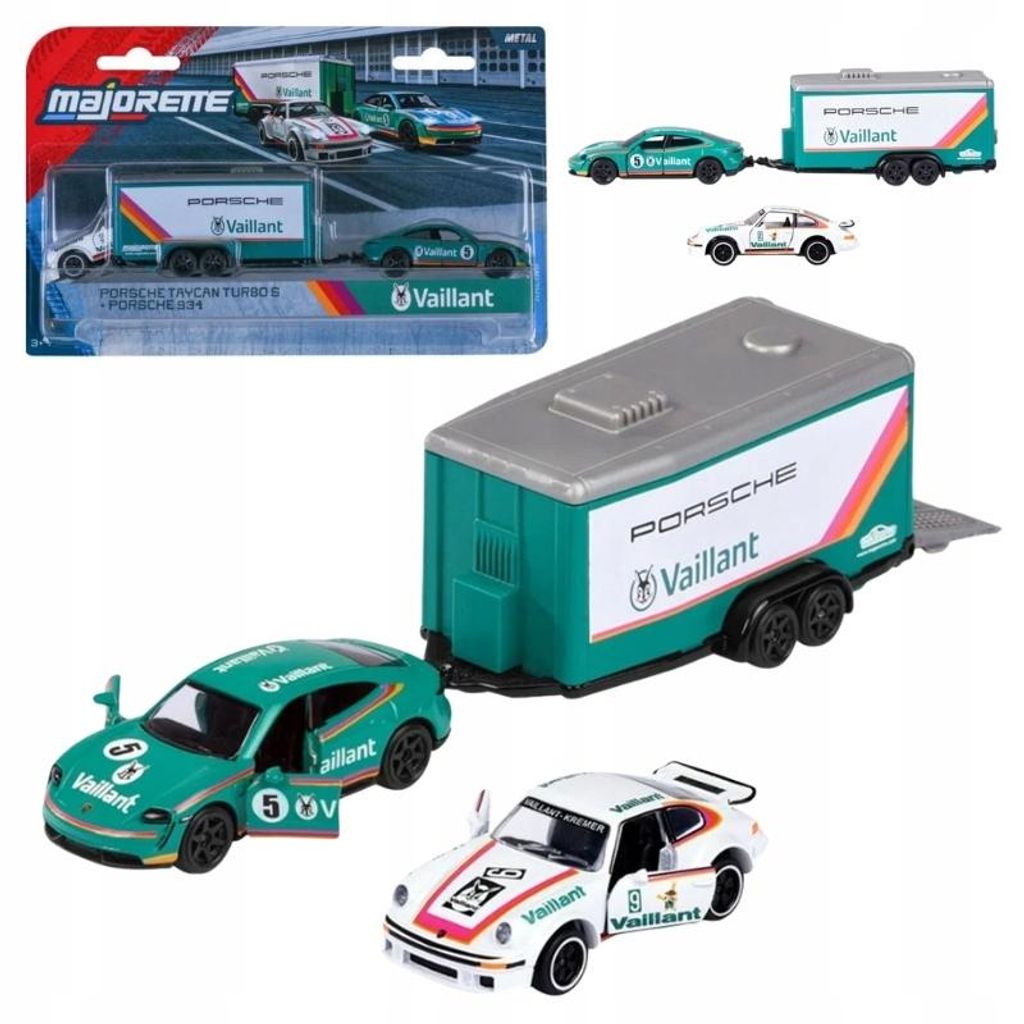Majorette Racing Deluxe Aanhanger, Aanhanger, 3 jaar, Productafbeelding 