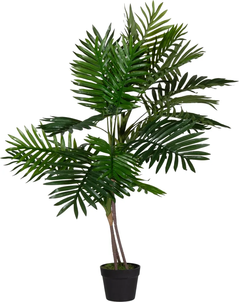 Plante Artificielle Palmier 1m15 - Décoration Végétale pour Bureau et Salon