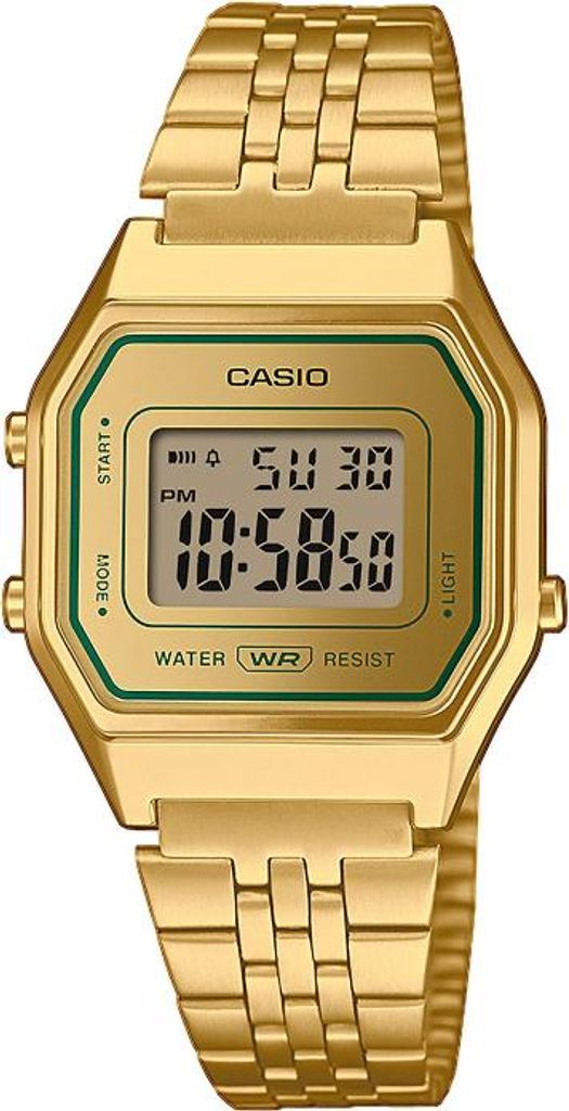 Casio Collection Retro Klassiker Uhr Digital Edelstahl LA680WEGA-9CEF