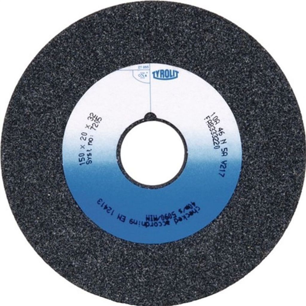 TYROLIT Schleifbockscheibe Ø150xB20x32mm 60 Normalkorund