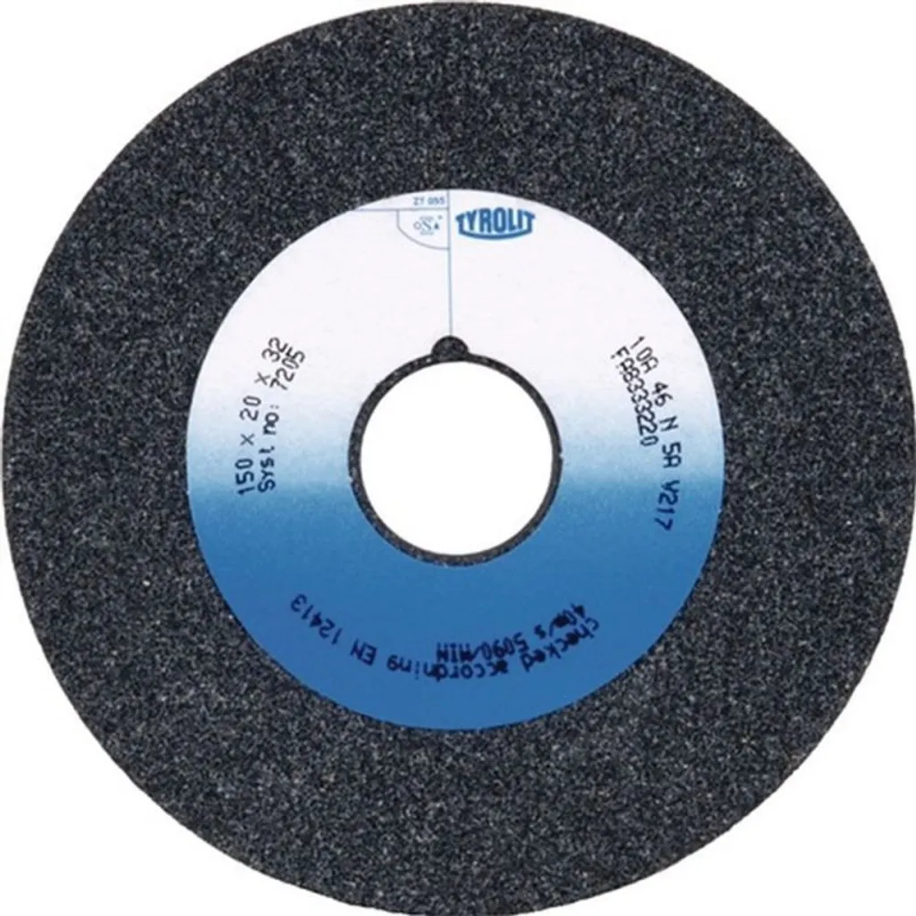 Mola TYROLIT 150x20x32mm Grana 60 per Acciaio e HSS