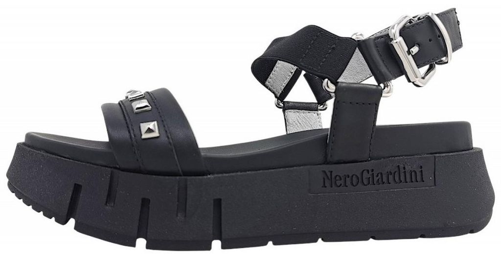 Nero Giardini Sandale Schwarz in Gr. 40