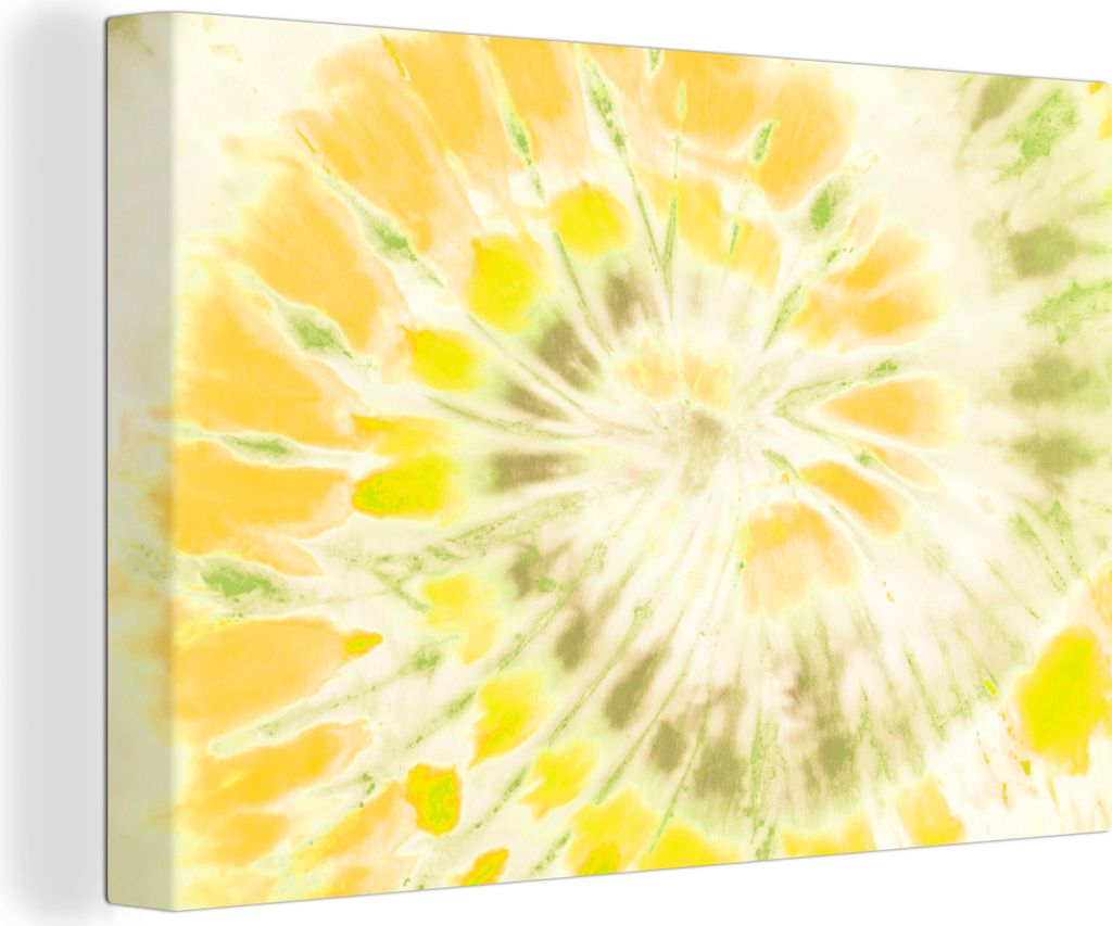 OneMillionCanvasses - Leinwandbilder - 150x100 cm, Sommer - Gelb - Grün, Wandbilder Kunstdruck Wanddekoration