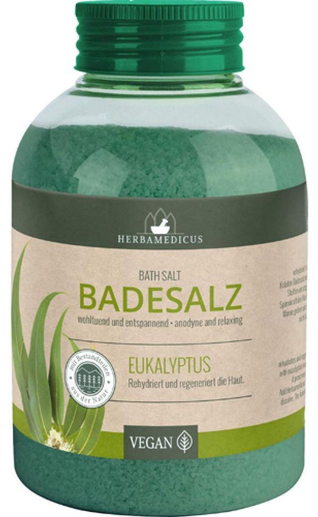 Herbamedicus - Badesalz mit Eukalyptus, 575 g Produktbild 