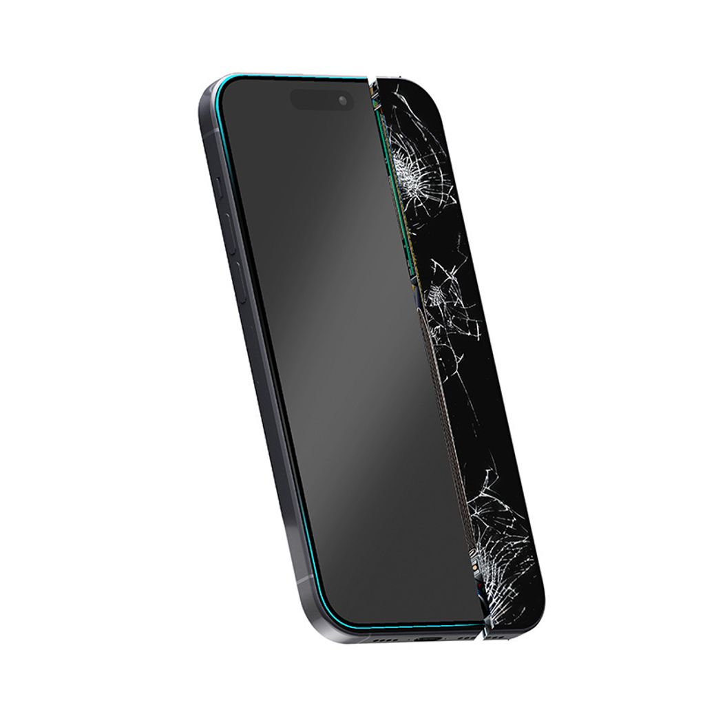 Crong Nano Glas - Unzerbrechliches Hybridglas iPhone 16 Produktbild 