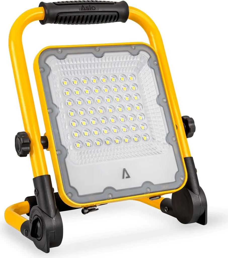 Faretto da Cantiere LED 30W Ricaricabile ASLO 6000K | IP65 Esterno