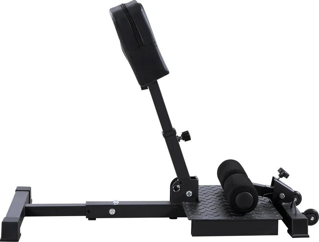 SucceBuy Machine Sissy Squat Pliable - Appareil Musculation Jambes Noir