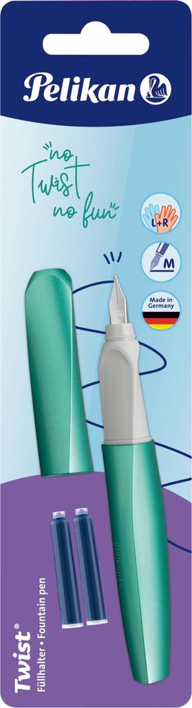 Pelikan Twist M P457 Cold Alaska Füllfederhalter + 2 Produktbild 