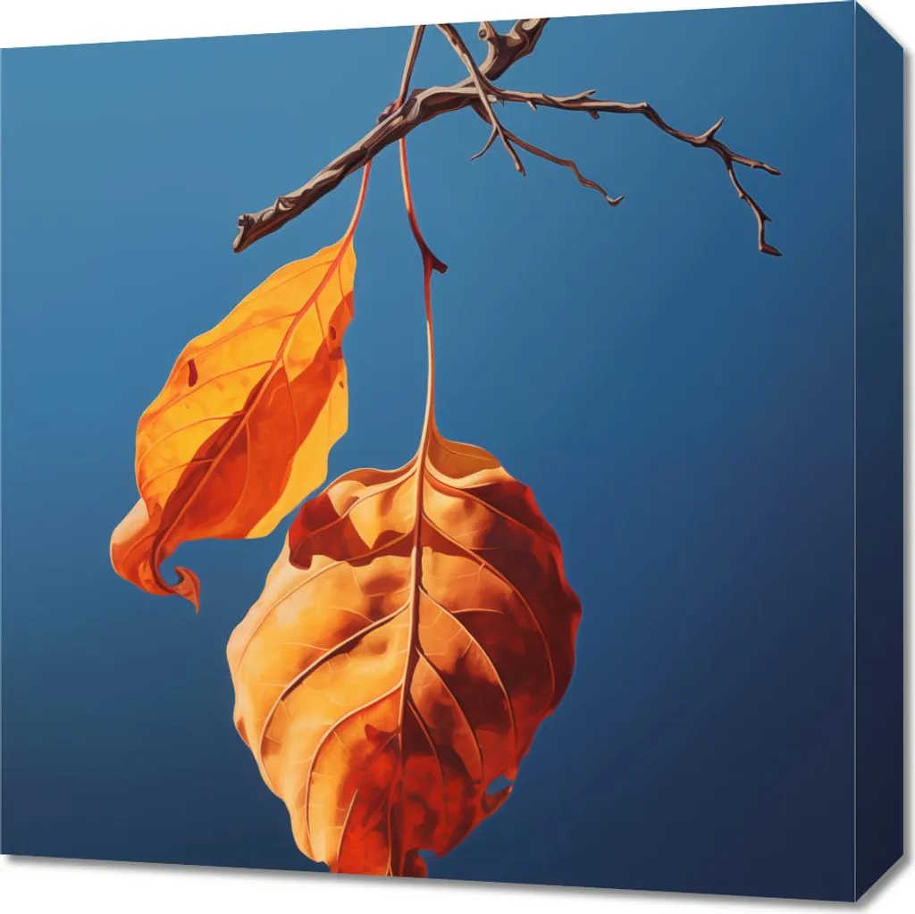 Quadro 50x50 cm L'ultimo respiro dell'estate - Tela Artigianale di Pregio