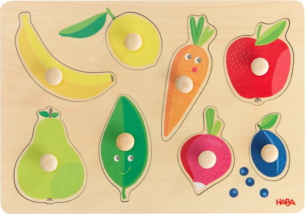 Haba Puzzle à saisir Fruits/Couleurs Image du produit 
