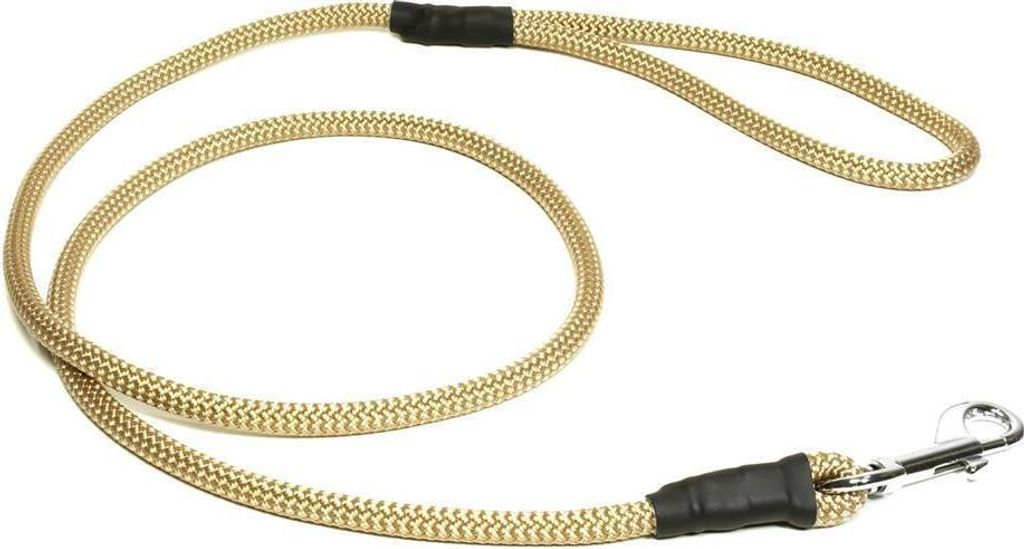 Mystique FT Leine mit Karabiner 8mm beige 130cm