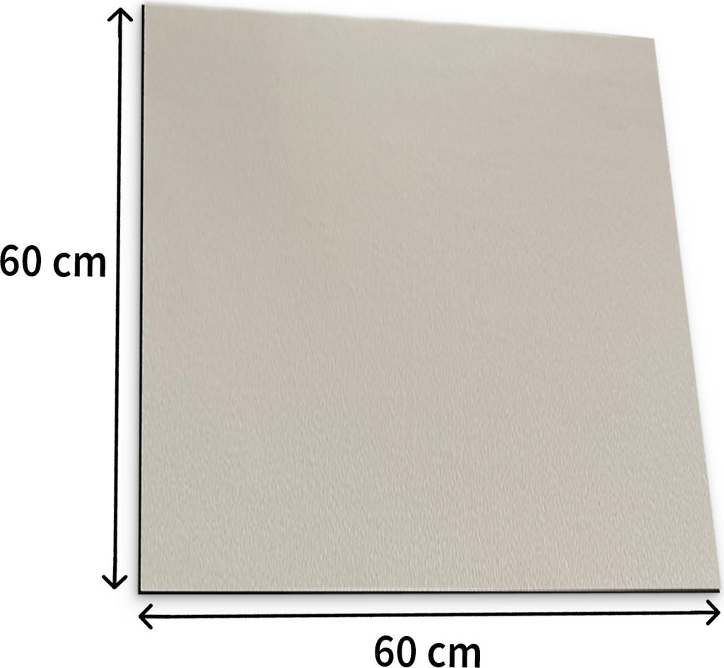 Housse pour machine à laver 2 pièces beige antidérapante, Image du produit 