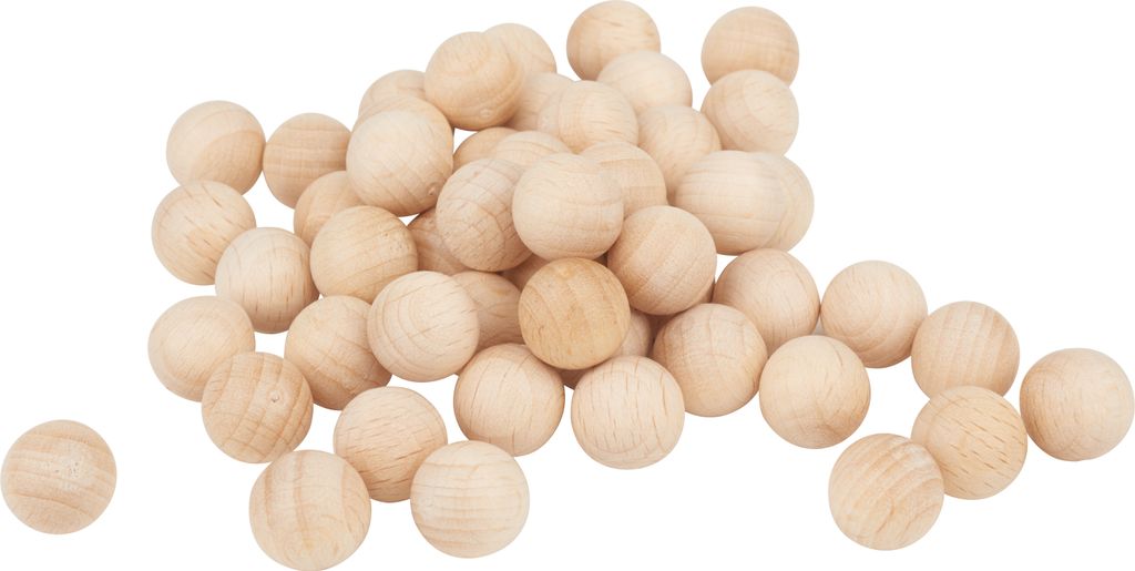 VBS Holzkugel ohne Bohrung "Ø 12 mm" 50 Stück Produktbild 