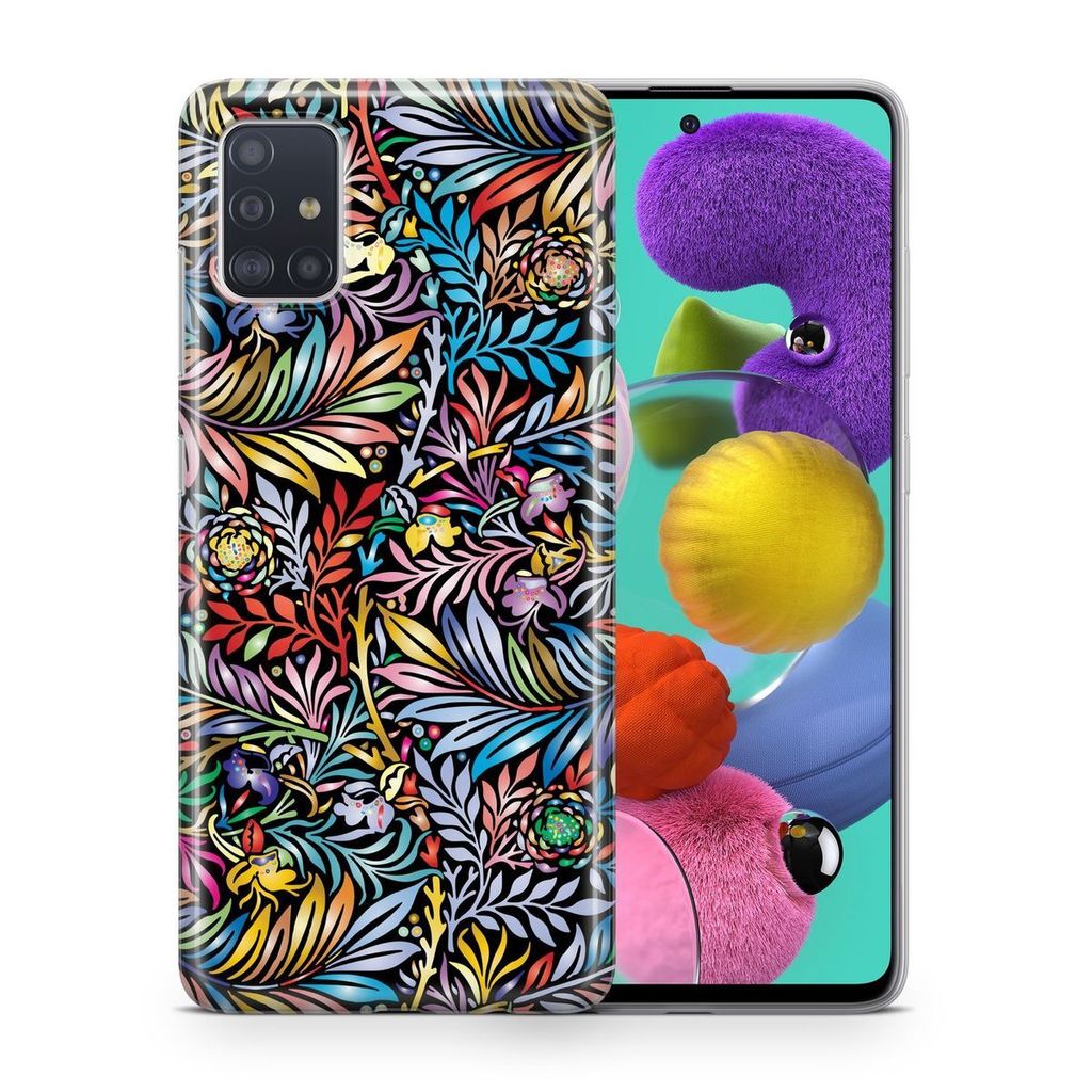 Handyhülle Schutzhülle für Samsung Galaxy A10s Case Cover Tasche Bumper Etuis TPU, Modell:Samsung Galaxy A10s, Motiv auswählen:Blumenmuster