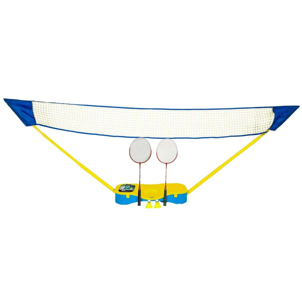 Filet Badminton Portable SportX en Valise - Idéal Camping Plage