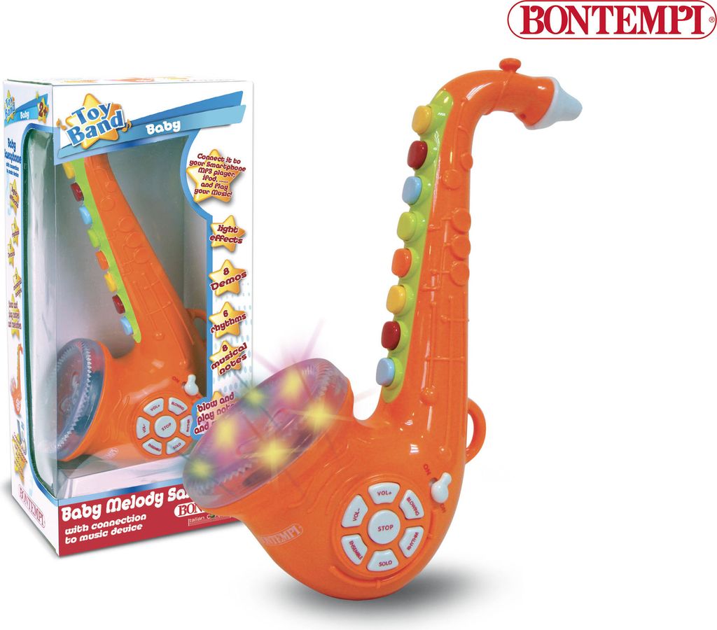 Bontempi Saxophon für Kinder 9,5 x 16 x 32 cm