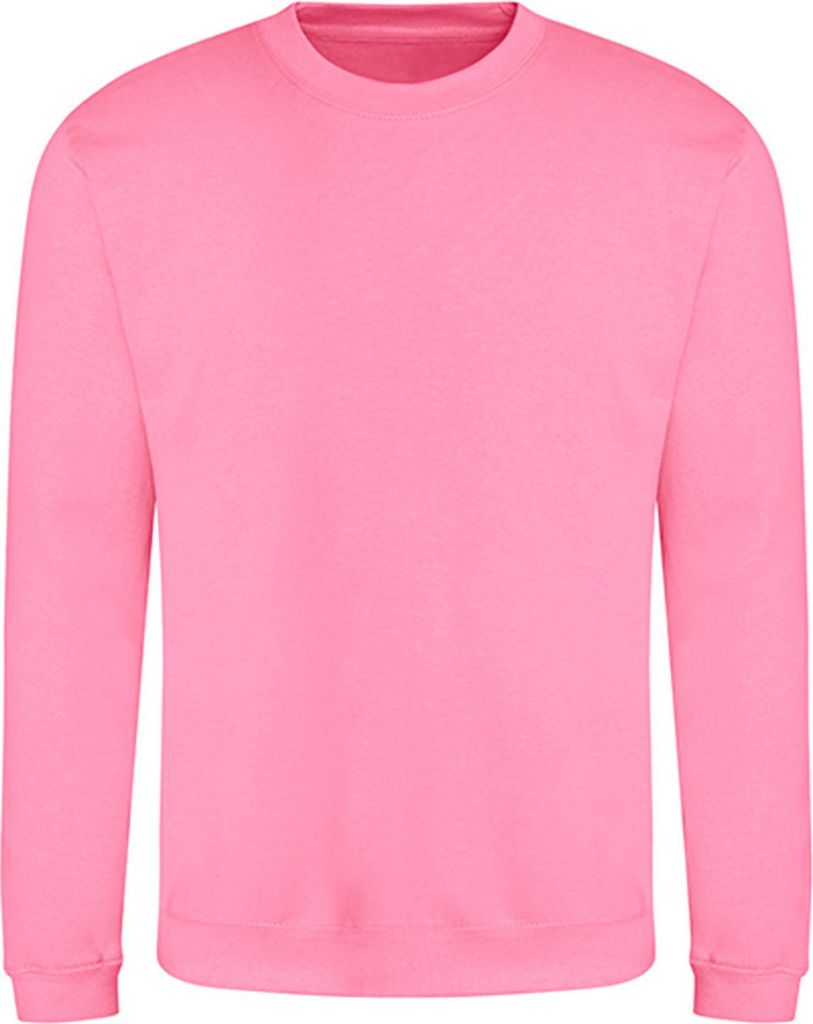 Just Hoods JH030 | Herren Sweatshirt +WRAP - Farbe: Candyfloss Pink - Größe: XXL