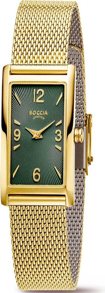 Boccia Damenarmbanduhr Style 3366-03 Titan, goldfarben, Produktbild 1