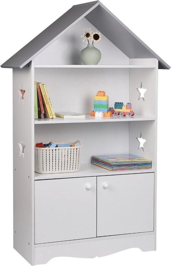 Bolt Edge Aufbewahrungsschrank – Für Kinder – Spielzeugschrank – Kinderzimmer – Holz Bücherregal