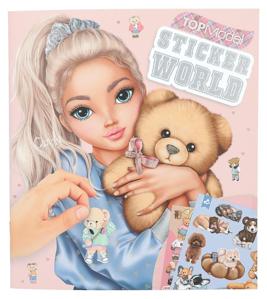 Depesche TOPModel Stickerworld TEAM TEDDY Produktbild 
