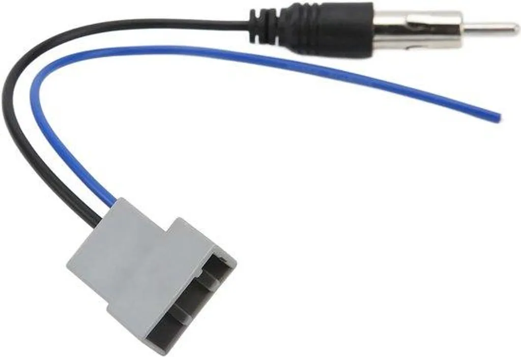 Adaptateur d'antenne de voiture pour Nissan Noir 12V Autoradio DIN