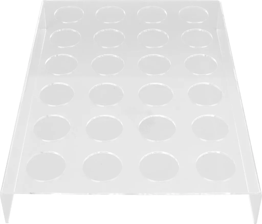 Plateau de rangement café pour cuisine : support 24 capsules pro
