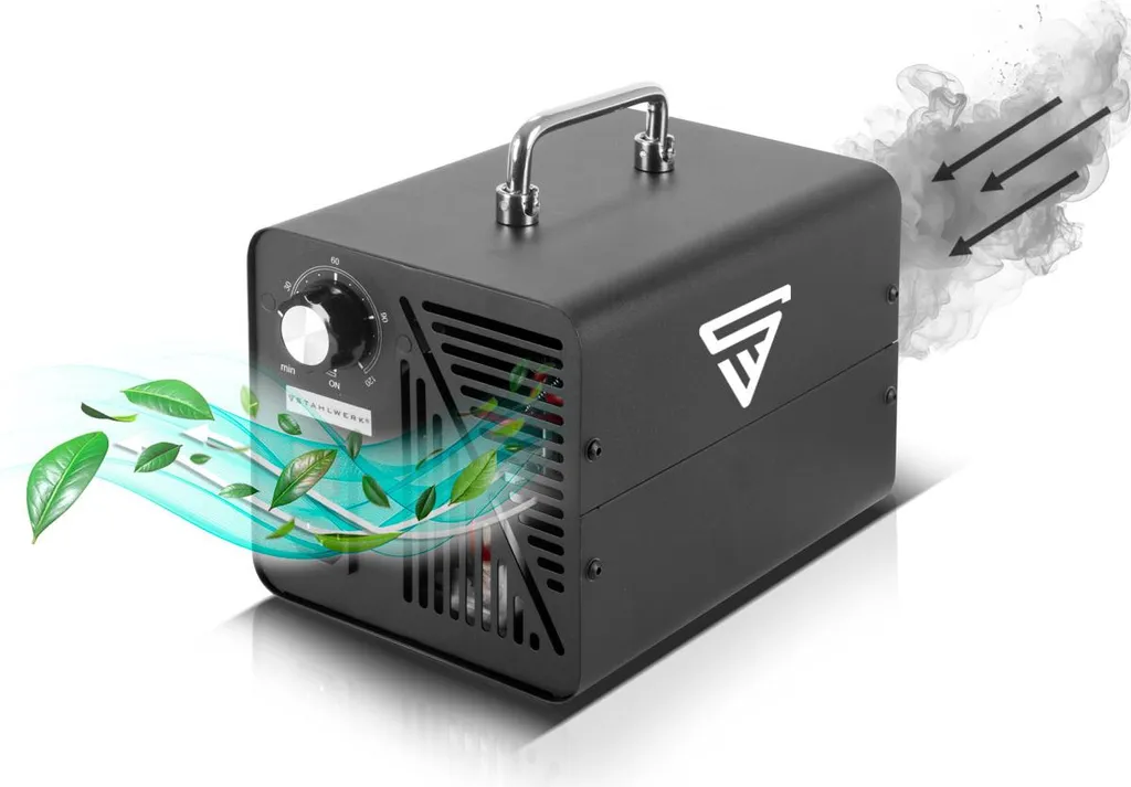 Éliminateur d'Odeurs de Moisi Générateur Ozone 40g/h - Solution 200m²