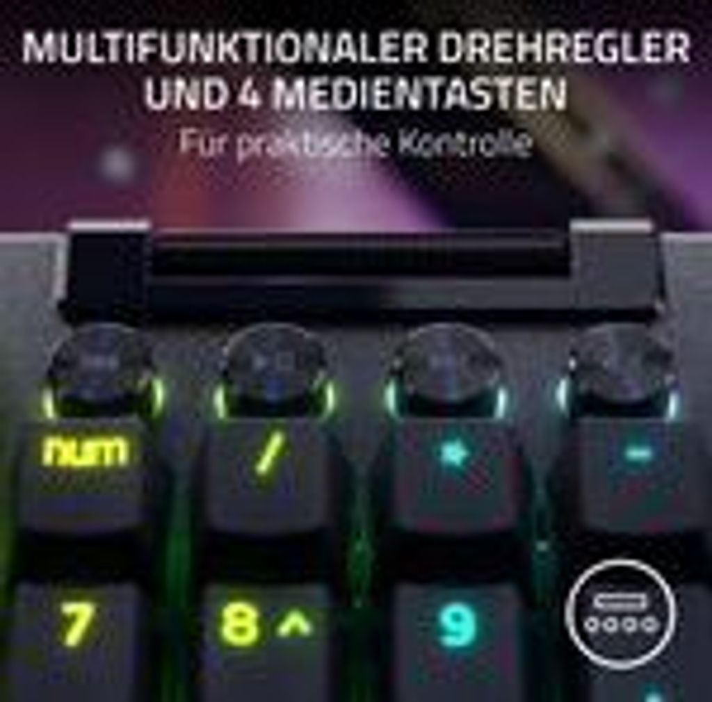 BlackWidow V4 Pro - Green Switches (Klickend) - DE Produktbild 11