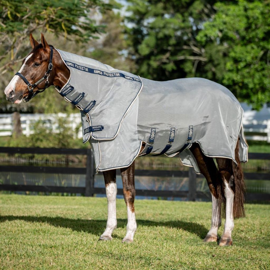 Horseware Rambo Protector Fieldsafe Plus Fliegendecke